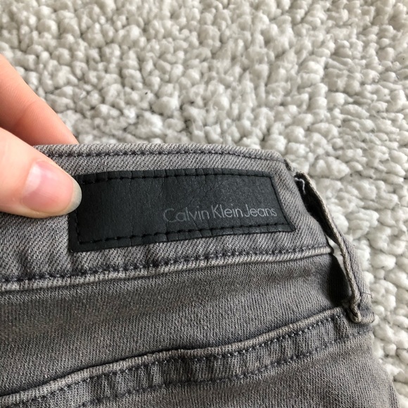 Grey Calvin Klein ultimate skinny jeans - Picture 10 of 10